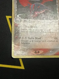 Pokemon Salamence 14/113 Ex Delta Species Reverse Holo - HP/DMG - Image 4