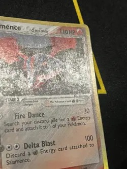 Pokemon Salamence 14/113 Ex Delta Species Reverse Holo - HP/DMG - Image 5