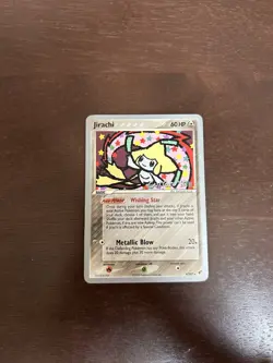 Pokemon Jirachi 9/107 World Championship Decks Rare Holo 2005 READ DESCRIPTION - Image 1