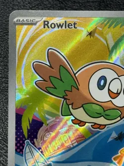 Rowlet MEP 043 Promo - Illustration Rare - Pokemon TCG: 30th Anniversary - NM - Image 2