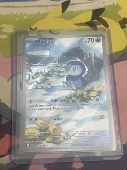Pokemon TCG - Piplup Illustration Rare - Phantasmal Flames 98/94 - NM - Image 2