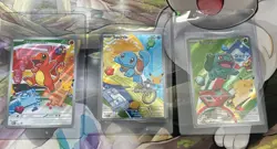 Kanto Starters First Partner Illustration Promos 30th Anniversary Pokemon NM TCG - Image 1