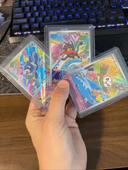 Pokemon TCG First Partner Illustration Collection Series 1 Alola GEN 7 Starters - Image 1