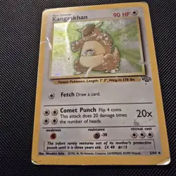 Kangaskhan 5/64 Holo Rare Vintage Jungle Set Pokemon TCG - Image 2