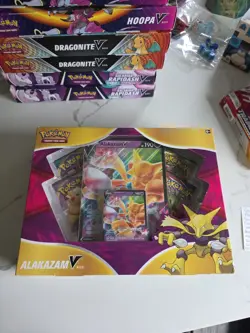 Pokemon TCG Alakazam V Box Factory Sealed - Image 1