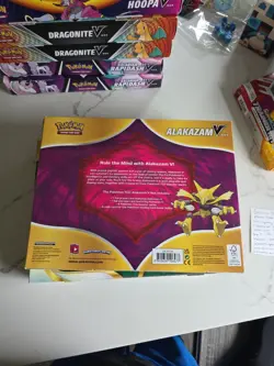 Pokemon TCG Alakazam V Box Factory Sealed - Image 2