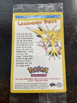 POKEMON SEALED ALL 3 Movie Promo Legendary Birds MOLTRES ARTICUNO ZAPDOS WOTC - Image 2