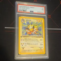 Pokemon Jolteon Jungle 4/64 Holo Rare 1st Edition PSA 7 1999 - Image 1