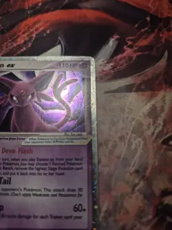 Pokemon EX UNSEEN FORCES - #102/115 Espeon ex - ENG - Ultra Rare Holo - HP - Image 3