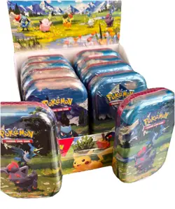 Pokemon TCG Ascended Heroes MINI TIN DISPLAY BOX Sealed 10x Tins SHIPS FAST - Image 2