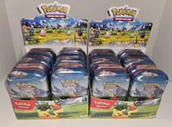 Pokemon Tcg Ascended Heroes Mini Tins Display Box Of 10 X2 Tins All New - Image 1