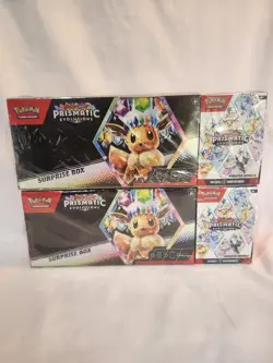 (2) Pokemon Prismatic Evolutions 2-Pack Sam's Club Exclusive - Image 1