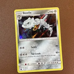 Pokemon TCG: Steelix Holo Rare - Celestial Storm - 89/168 - LP - Image 1