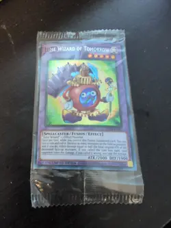 Yugioh Time Wizard Of Tomorrow DLCS-EN147 Secret Rare Limited Edition SEALED - Image 1