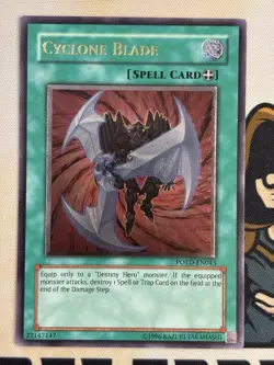 Cyclone Blade POTD-EN043 Ultimate Rare Unlimited YuGiOh! NM EURO - Image 3