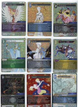 Final Fantasy TCG - 31 Cards - Yoshitaka Amano Foils - Squall, Tidus, more! - Image 1