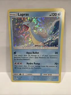 Pokemon TCG Lapras Holo Card 5/12 McDonald's - Image 1