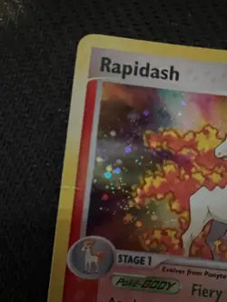 Rapidash - 13/112 EX Fire Red Leaf Green - Holo Rare Pokemon Card - LP/MP - Image 2