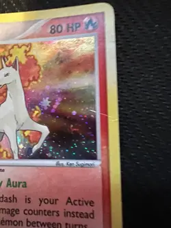 Rapidash - 13/112 EX Fire Red Leaf Green - Holo Rare Pokemon Card - LP/MP - Image 5