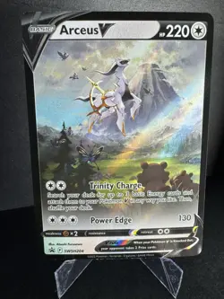 Pokemon Card Arceus V SWSH204 Alternate Art Full Holo Promo NM - Image 1