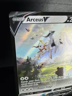 Pokemon Card Arceus V SWSH204 Alternate Art Full Holo Promo NM - Image 2