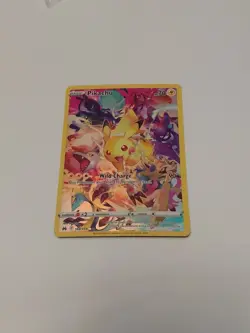 Pokemon Pikachu TCG Full Art Holo Card 160/159 SWSH Crown Zenith Secret Rare - Image 1