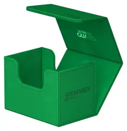 Ultimate Guard Sidewinder Deck Case Monocolor Green 80+ Card Storage Box ccg mtg - Image 2