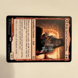 Magic The Gathering Kaldheim Birgi God of Storytelling & Harnfel Horn of Bounty - Image 1