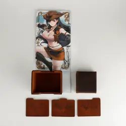 Final Frontier Tifa - FFVII Dicewinder Deck Box Mana Moon Yugioh Sealed New - Image 1