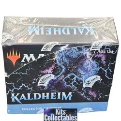 Magic The Gathering Kaldheim Collector Booster Box - 12 Packs New Factory Sealed 630509921768 - Image 1