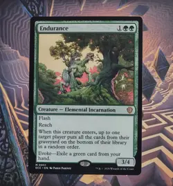 Endurance Commander: Lorwyn Eclipsed Regular NM MTG - Image 1