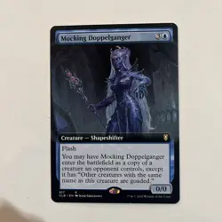 Mocking Doppelganger (Extended Art) 617 NM Normal R Commander Legends: Battle NP - Image 2