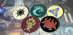 MTG Guild PIN x5-Guilds of Ravnica Guild Kit Lot-Magic The Gathering Bundle PINS - Image 1