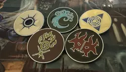 MTG Guild PIN x5-Guilds of Ravnica Guild Kit Lot-Magic The Gathering Bundle PINS - Image 2