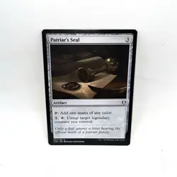 Patriar's Seal Commander Legends Battle for Baldurs Gate MTG Magic The Gathering - Image 1