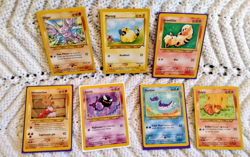 Pokemon Neo Destiny Lot Of 7 Gastly Growlithe Vulpix WOTC Vintage LP Cards - Image 1