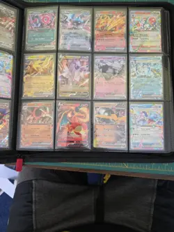 Pokemon Card Binder Collection Lot Charizard ex, Mewtwo ex, V And Ex + More - Image 3