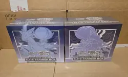 Pokemon Chilling Reign Pokemon Center Elite Trainer Box PC ETB SET - Image 1