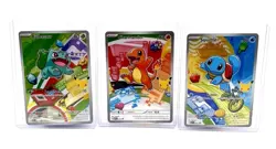 Pokemon TCG First Partner Illustration Collection Series 1 Kanto GEN 1 Starters - Image 1