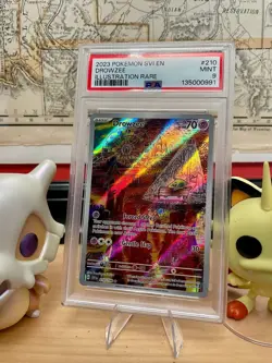 Pokemon Drowzee 🌟TOMOKAZU KOMIYA🌟 210/198 SV01: Scarlet & Violet Base IR PSA 9 - Image 1