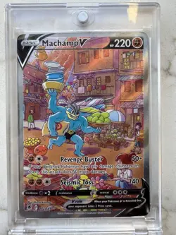 Pokemon Machamp V Full Art Ultra Rare Holo 172/189 Astral Radiance 220HP - Image 1