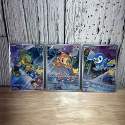 Pokemon 30th Anniversary First Partner Pack Turtwig, Chimchar, Piplup - Image 1