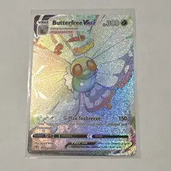 Pokemon Butterfree VMAX Full Art Secret Rare 190/189 Darkness Ablaze Holo NM - Image 1