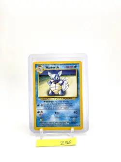 Pokemon Base Set Unlimited Regular Wartortle 42/102 TCG 1999 - Image 1