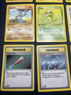 Pokemon German 1st Edition Base Lot of 9 - Image 5