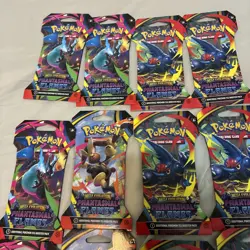 BRAND NEW-Pokemon TCG x22 Phantasmal Flames Sleeved Booster Packs-SEALED - Image 2