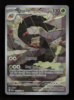 Crustle 183/182 Illustration Rare Paradox Rift Pokemon Near Mint - Image 1