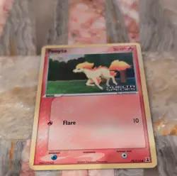 Pokemon Ponyta 78/113 EX Delta Species Basic Fire Holo Alt Art 50 HP 10 Attack - Image 2