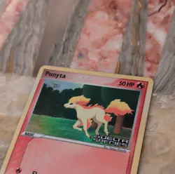 Pokemon Ponyta 78/113 EX Delta Species Basic Fire Holo Alt Art 50 HP 10 Attack - Image 3