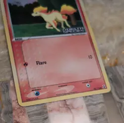 Pokemon Ponyta 78/113 EX Delta Species Basic Fire Holo Alt Art 50 HP 10 Attack - Image 5
